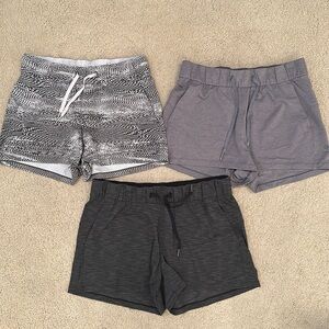 Lululemon Stretch Luxtreme Shorts Bundle